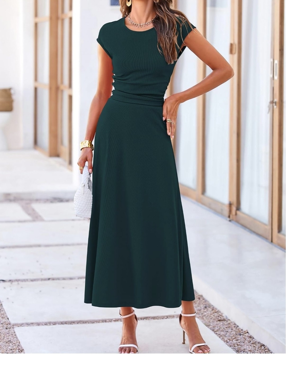 BTFBM Ribbed 2 Piece Skirt Set - Picture 7 of 11